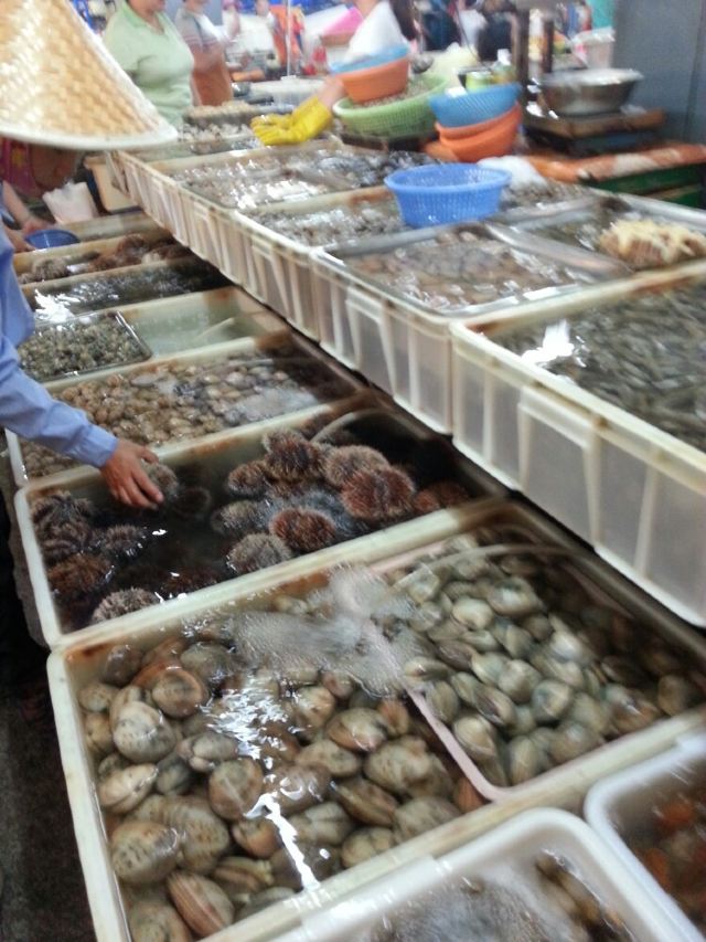 珍珠湾海鲜市场图片