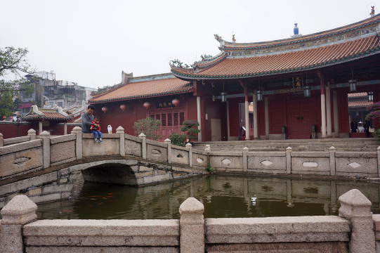 揭阳学宫又称"孔庙","文庙","红学".