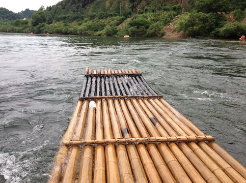 江西婺源丛溪漂流——"爽"就一个字!